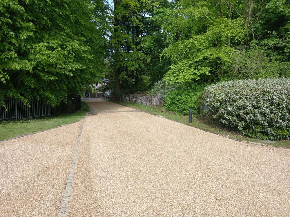Surface Dressing Using Washed Golden Gravel in Carnforth, Cumbria