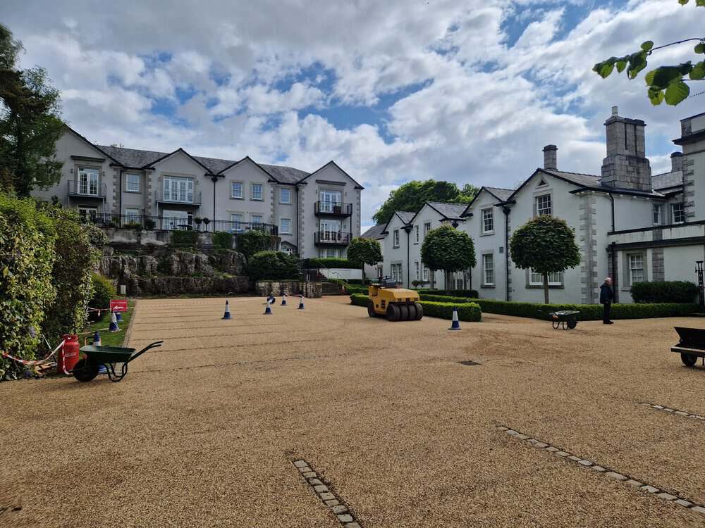 Surface Dressing Using Washed Golden Gravel in Carnforth, Cumbria
