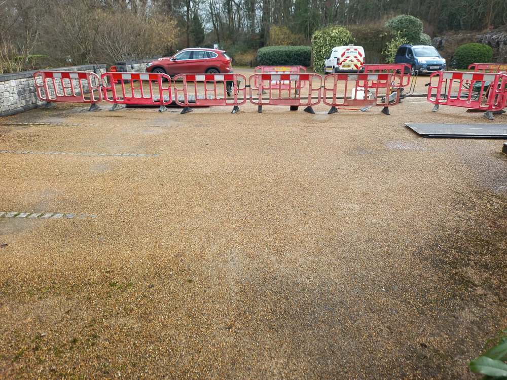 Surface Dressing Using Washed Golden Gravel in Carnforth, Cumbria