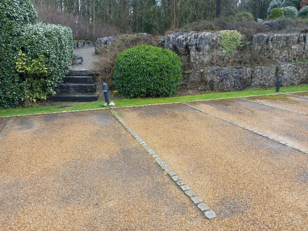 Surface Dressing Using Washed Golden Gravel in Carnforth, Cumbria